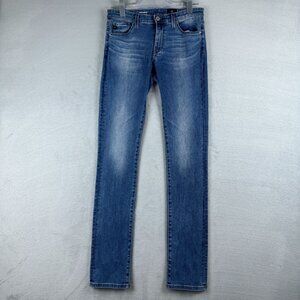AG Adriano Goldschmied Jeans Size 26R The Harper Essential Straight Womens Blue